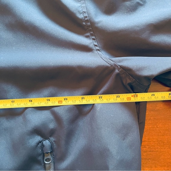 POINT ZERO Navy Sz XL Performance Windbreaker Bomber Jacket - Picture 10 of 11